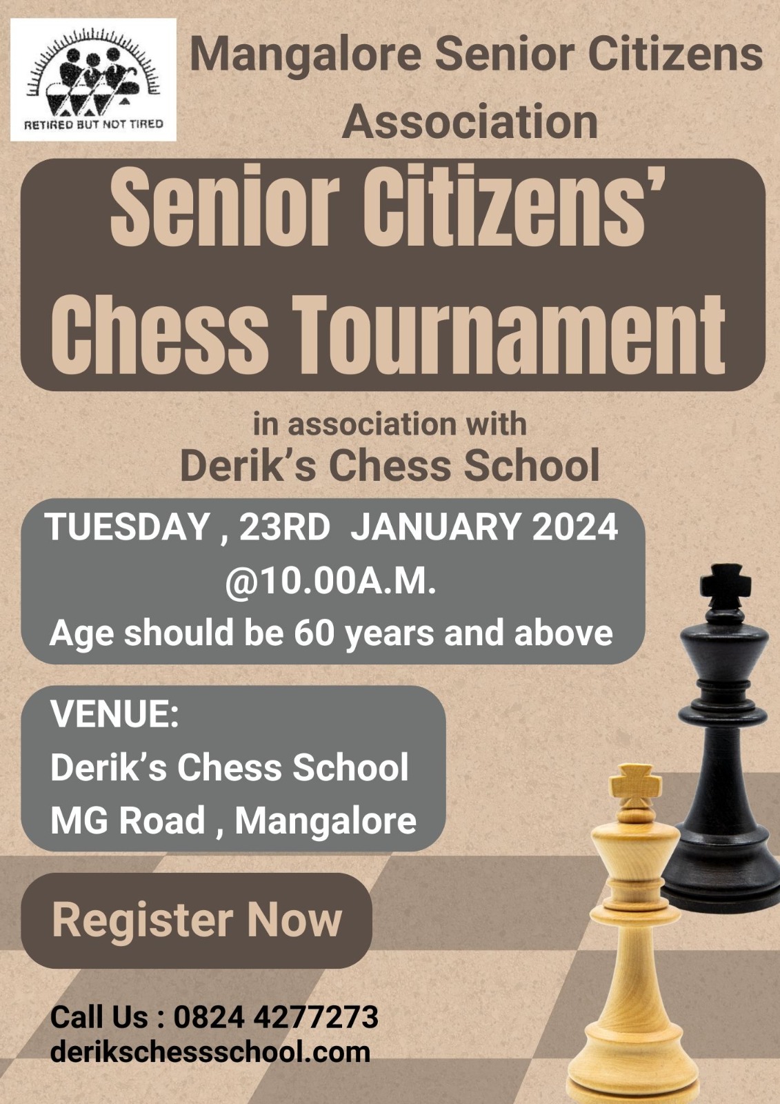 Senior Citizens Chess Tournament